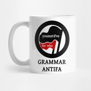 Grammar Antifa Mug